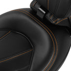 Driver Passenger Seat & Rider Backrest Pad for Harley Electra Glide (2009–2023)