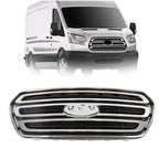 Front Bumper Chrome Grille for Ford Transit (2015–2019)