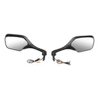 Rear View Mirrors with LED Turn Signals for Honda CBR1000RR (2008–2016)