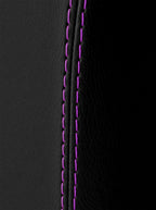 Manual Shift Boot Leather for Ford Mustang (2015–2020) Purple Stitch