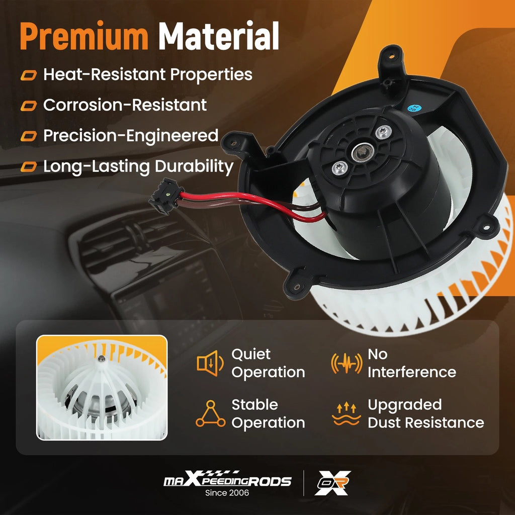 A/C Heater Blower Motor for Mercedes-Benz E320 E350 E500 E55 AMG E550 (1996-2009)