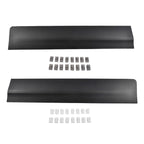 2X Rear Lower Door Trim Molding for Cadillac XT5 (2017–2025) Black