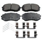Front Rotors & Brake Pads Kit for Kona Seltos (2020–2023) - DuraGo, Akebono ProACT