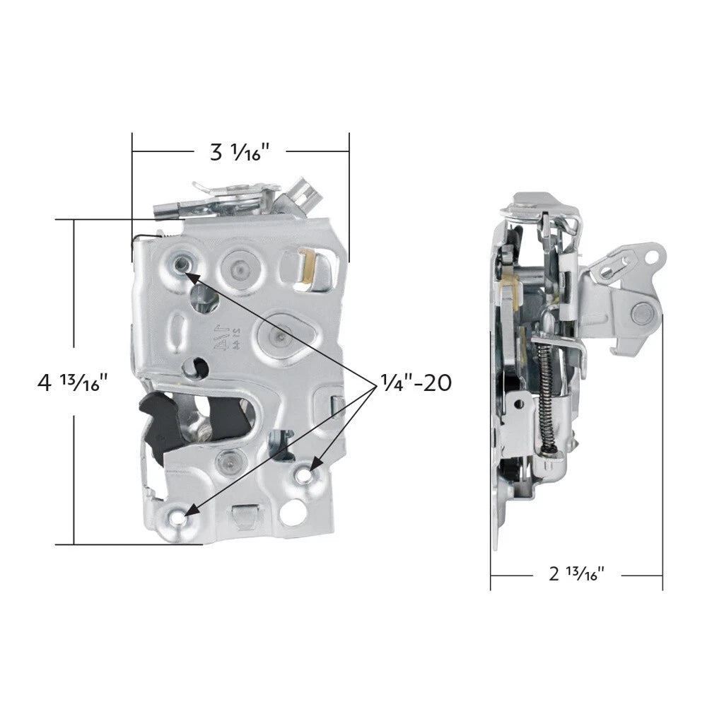Door Lock Latch Assembly Right Passenger Side for 1989–1999 GMC C1500