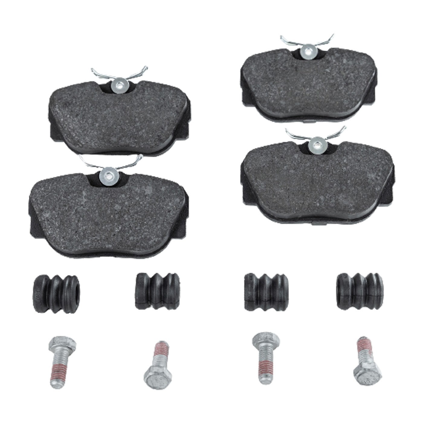 Set of 4 NAO Brake Pads for Land Rover Discovery (1999–2004)