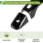 Exterior Door Handle Cover Trim for Chevrolet Colorado (2023–2024) Gloss Black ABS