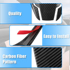 Set of 1 Carbon Fiber Steering Wheel Cover for Honda Civic (2016–2021)