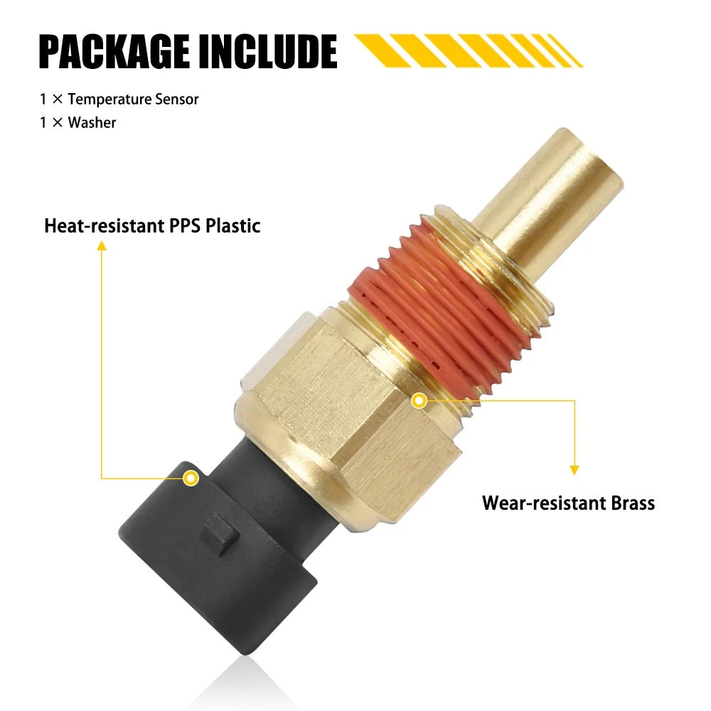Coolant Temperature Sensor for GMC Chevrolet Pontiac Cadillac (YYYY–YYYY)