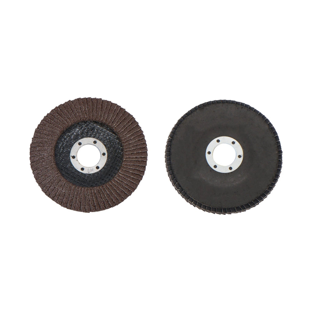 Set of 100 Zirconia Flap Discs 4.5" 40 Grit for Grinding and Sanding