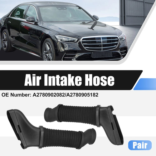 1 Pair Air Intake Hose Tube for Mercedes Benz E550 (2007–2009)