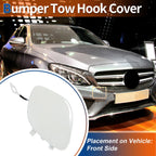 Tow Hook Cover for Mercedes-Benz C43 (2017–2020) No.A2058850024 Polar White