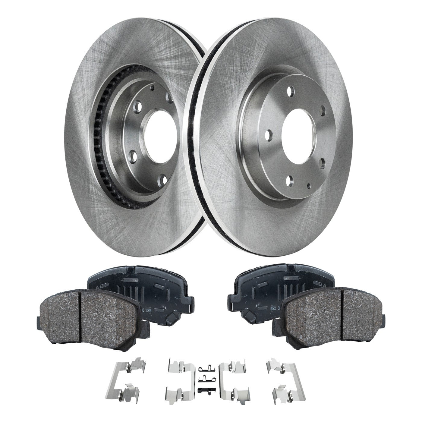 Front Brake Disc Rotors and Pads Kit for Mazda CX-5 (2013–2017)