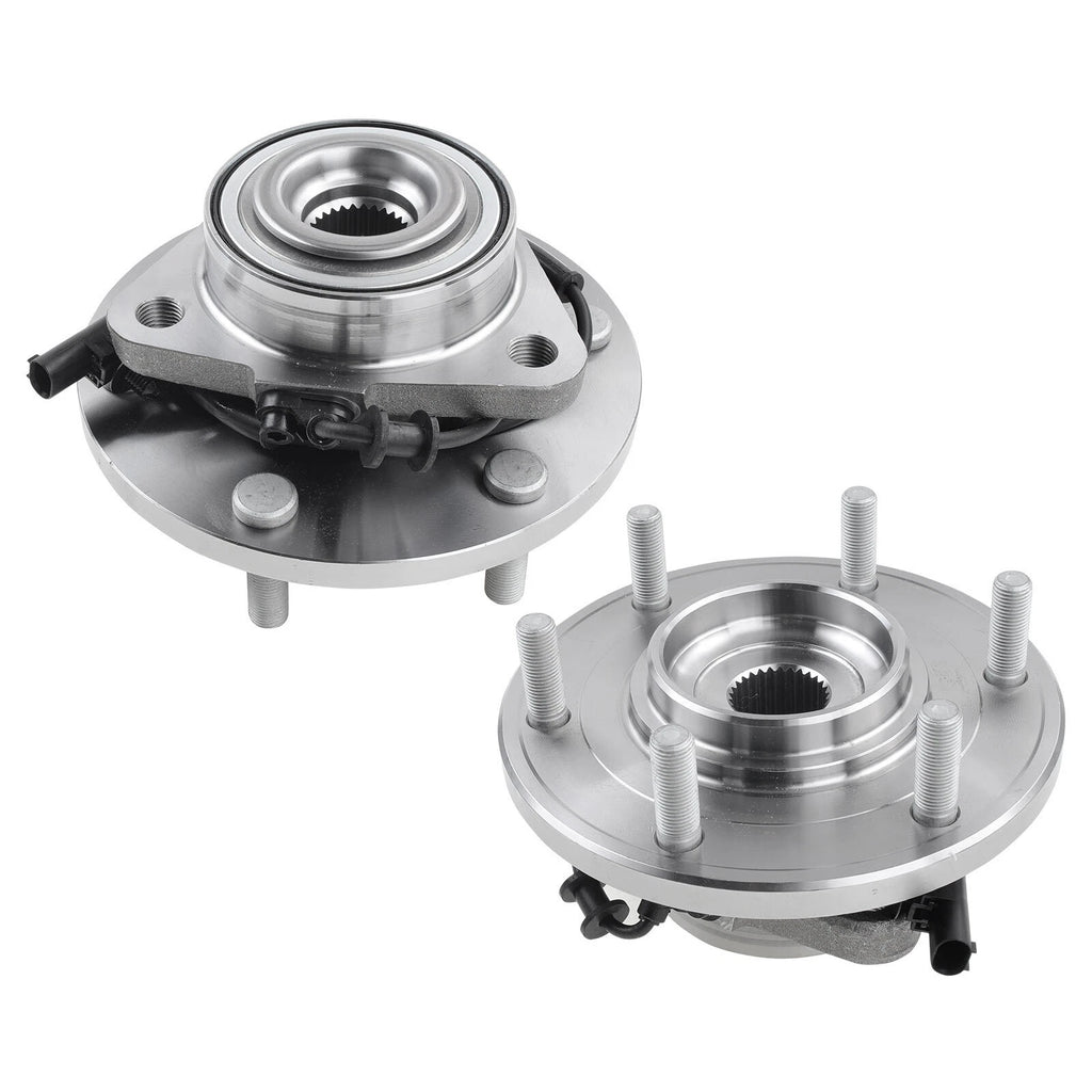 2X Front Wheel Hub & Bearing Assembly for Nissan Titan Armada (2012–2015)