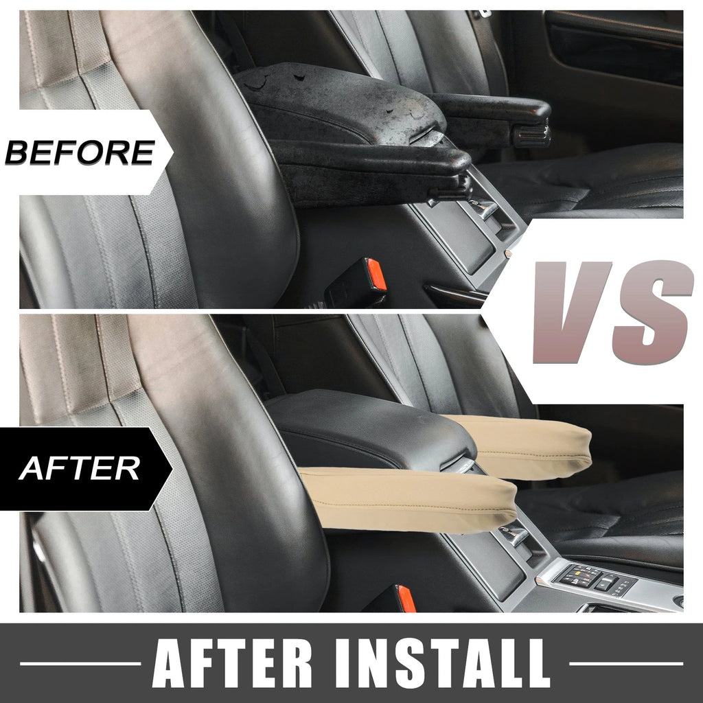 1 Pair Armrest Covers for Honda Odyssey  Light Brown