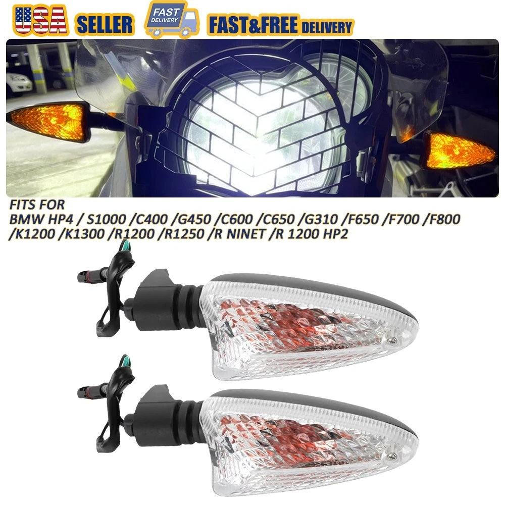 Turn Signal Indicator Light Lamp for BMW G310GS G650GS S1000RR R1200G (2017–2023)