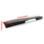 Wing Spoiler Lip for Ford F-150 (2015–2020) Gen 2 Raptor Matte Black