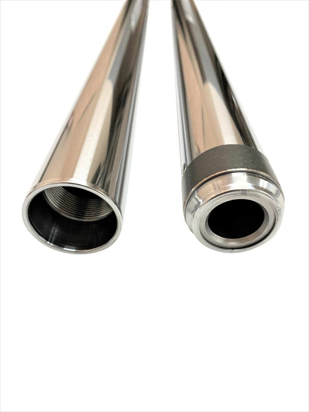 Pro One Chrome Fork Tubes 49mm for Harley Dyna FXD FXDLS (2007–2017)