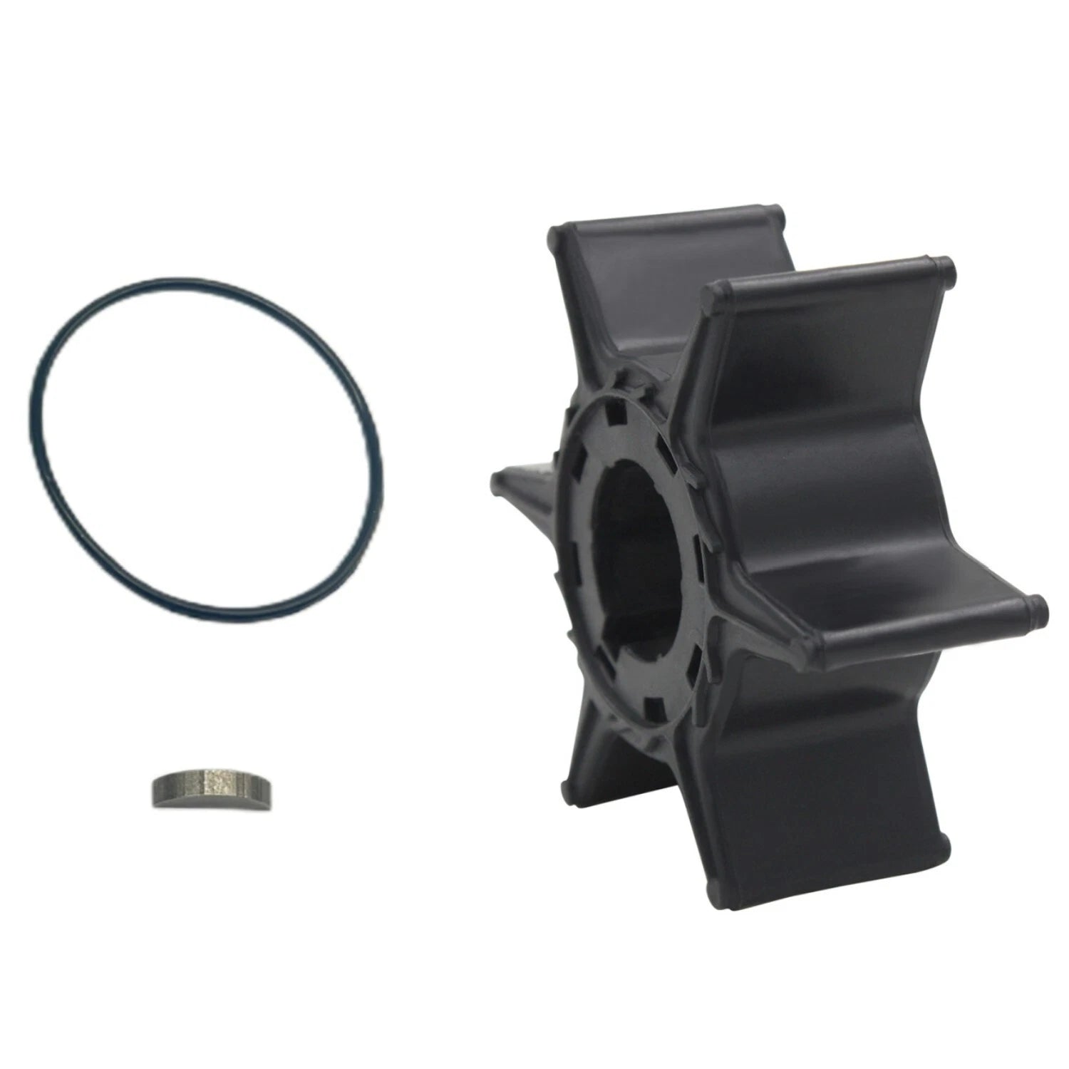 Water Pump Impeller for Yamaha 2 & 4 Stroke 20 25 HP (1990–2023) 6L2-44352-00 18-3065