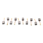 Set of 10 Replacement Motor Carbon Brushes for Power Tools