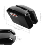 Hard Saddlebags for Harley Touring Road King Street Glide (1993–2013)