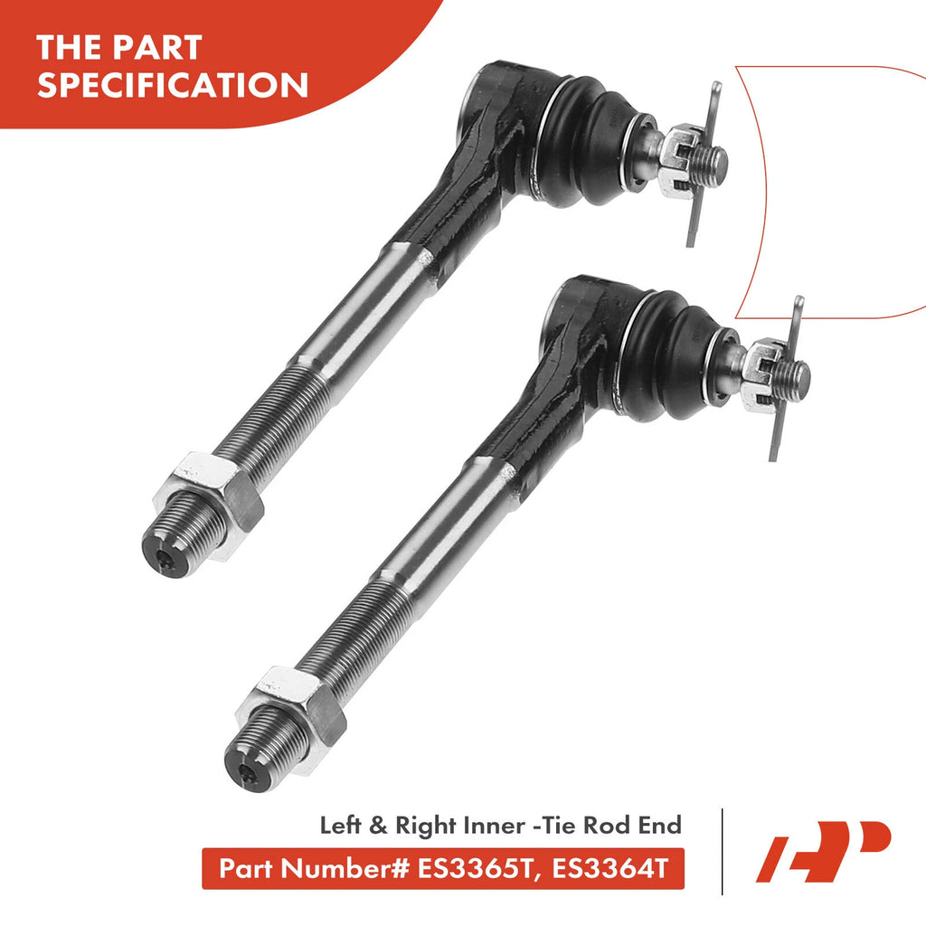 Set of 13 Ball Joints, Sway Bar Links & Tie Rods for Ford F-150 F-250