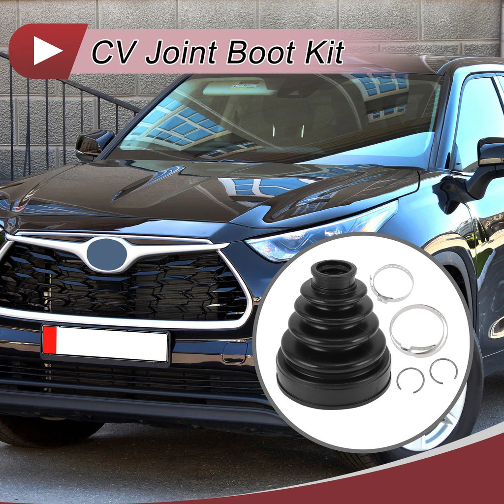 Inner CV Joint Boot Kit w/ Clamps for Toyota Highlander (2008–2013)