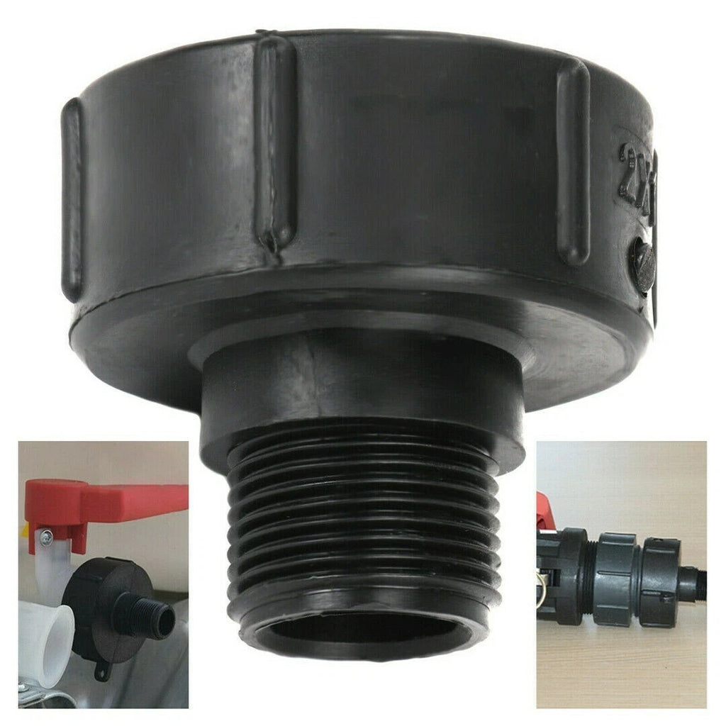 Water IBC Tank Adapter for S60x6 (1in) Garden Hose Connector