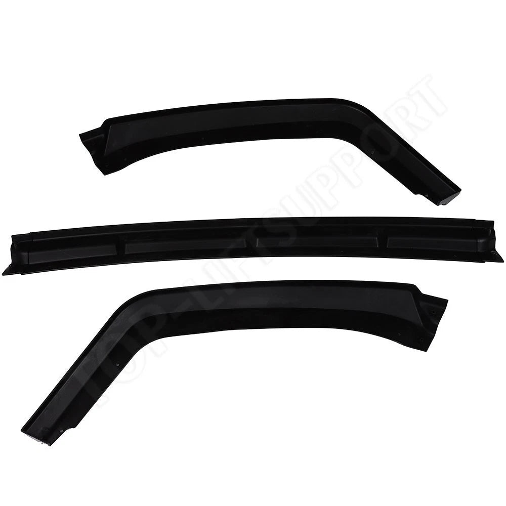 Front Bumper Lip Body Kit Spoiler for 10th Gen Civic Hatch/Si (Painted Black)