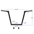16'' Black Ape Hanger Handlebar for Harley Road Glide FLTRX FLTR (2015–2020)