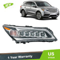 Right Side LED Headlight Assembly for Acura MDX (2014–2016)