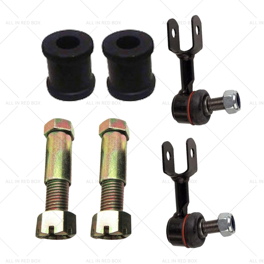 2X Rear Sway Bar Link + Bush for Toyota Landcruiser FJ80R HZJ80R (1992–2019)