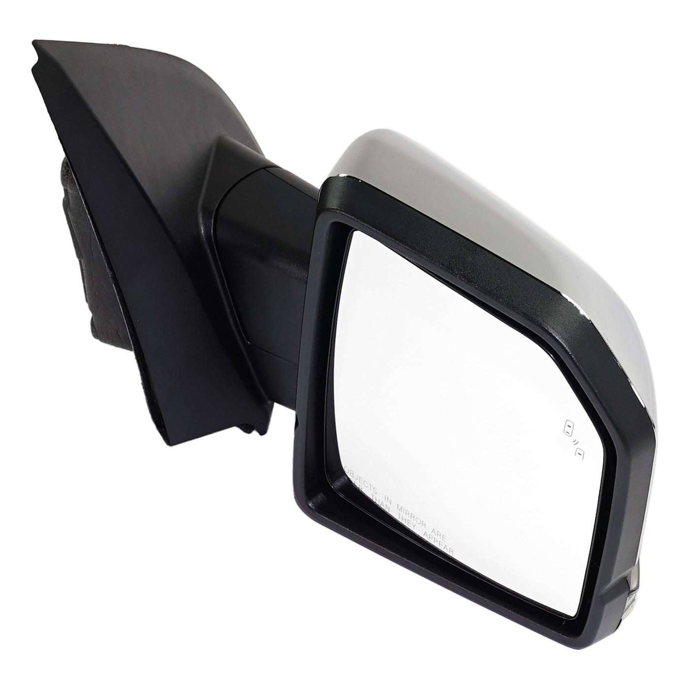 Right Side Mirror for Ford F-150 (2015–2018) Power Heated Chrome Turn Signal