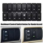 Green LED Light Bar Dashboard Control Switch for Honda Accord (2003–2007)