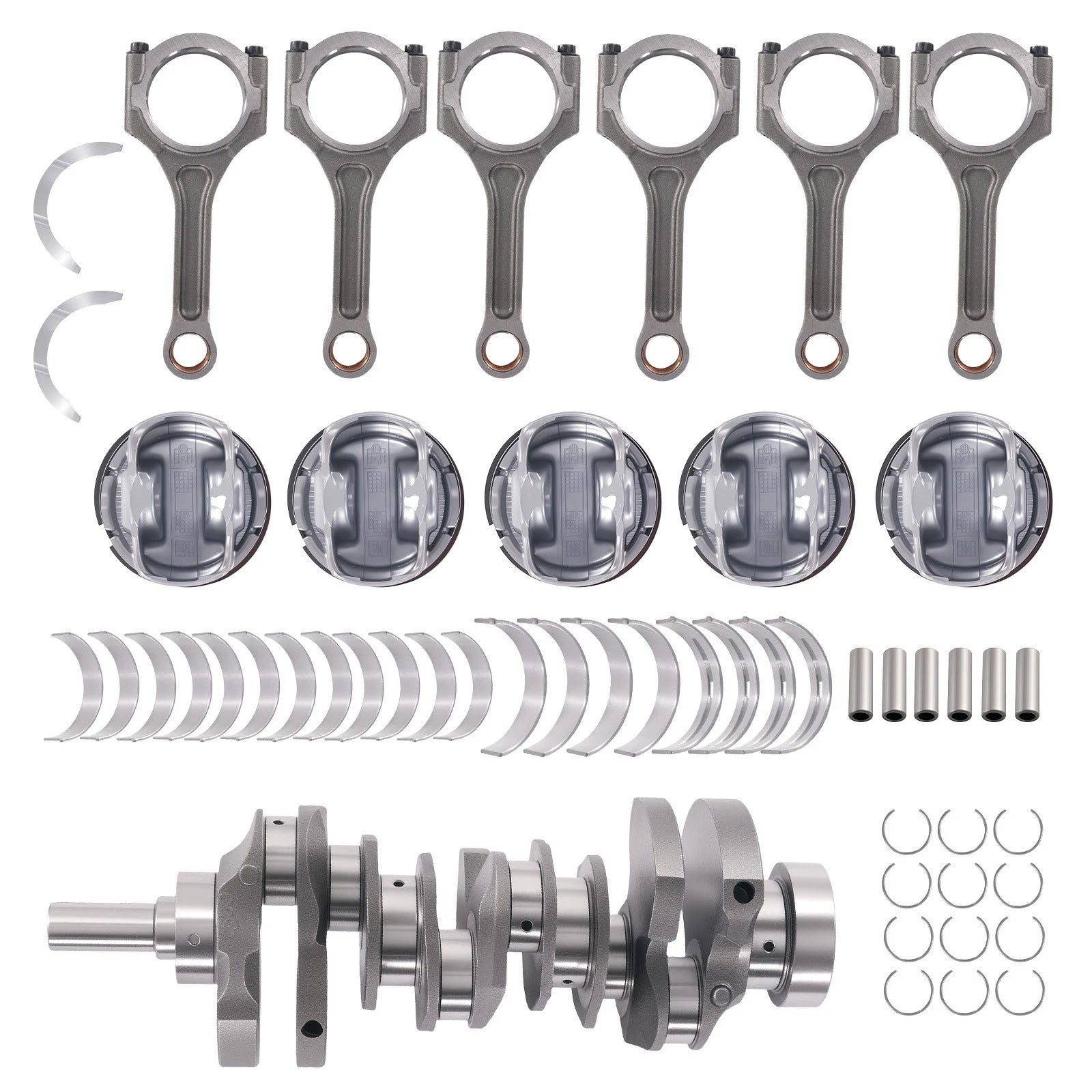 Crankshaft Piston Kit for Hyundai Santa Fe / Azera 3.3L V6 (2010–2017) G6DH