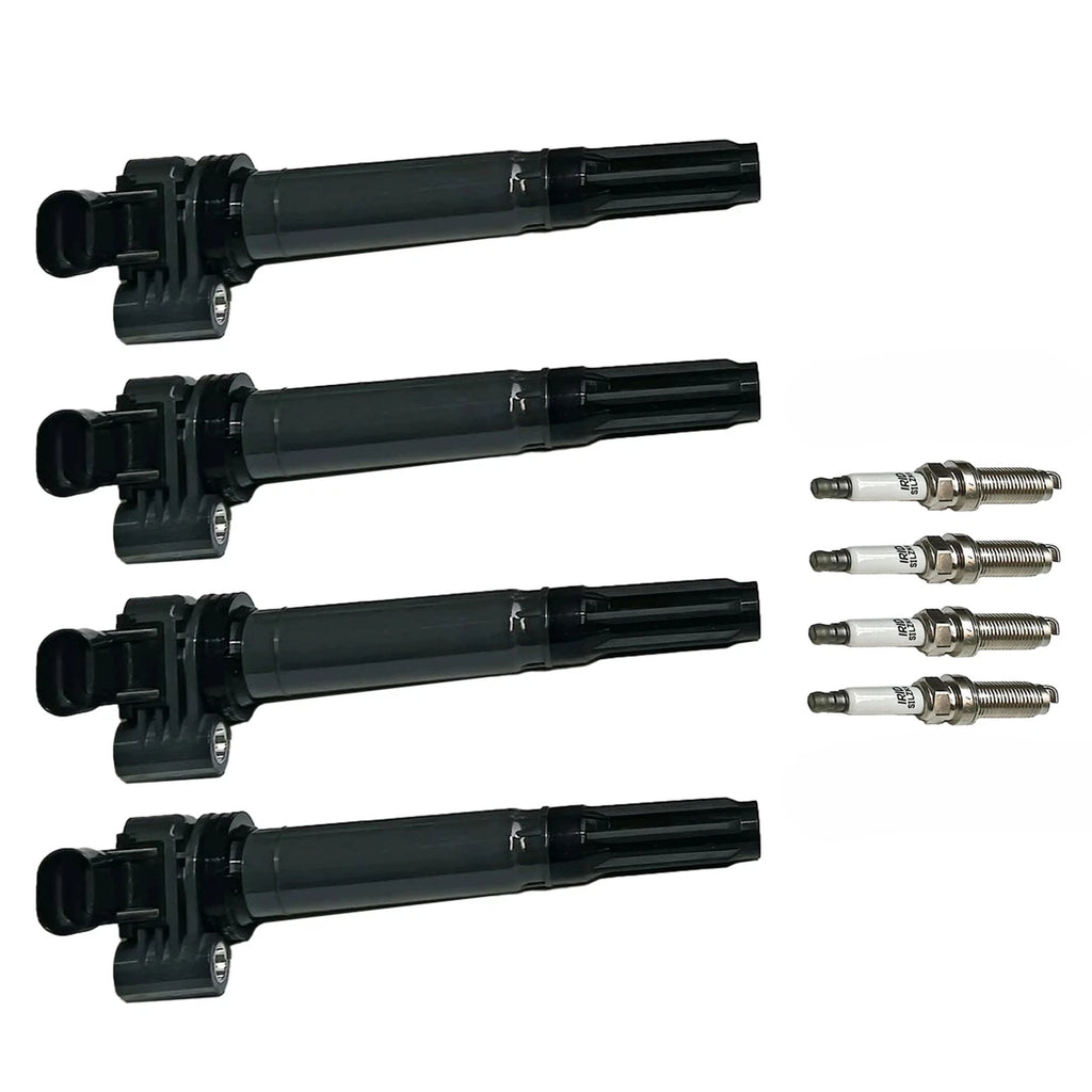 4X Ignition Coils & 4X Iridium Spark Plugs for Fiat 500 (2012–2016) UF649