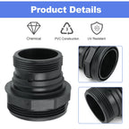 2X 2-1/2" Replacement Bulkhead Fitting CX3035F for Hayward SwimClear C2030