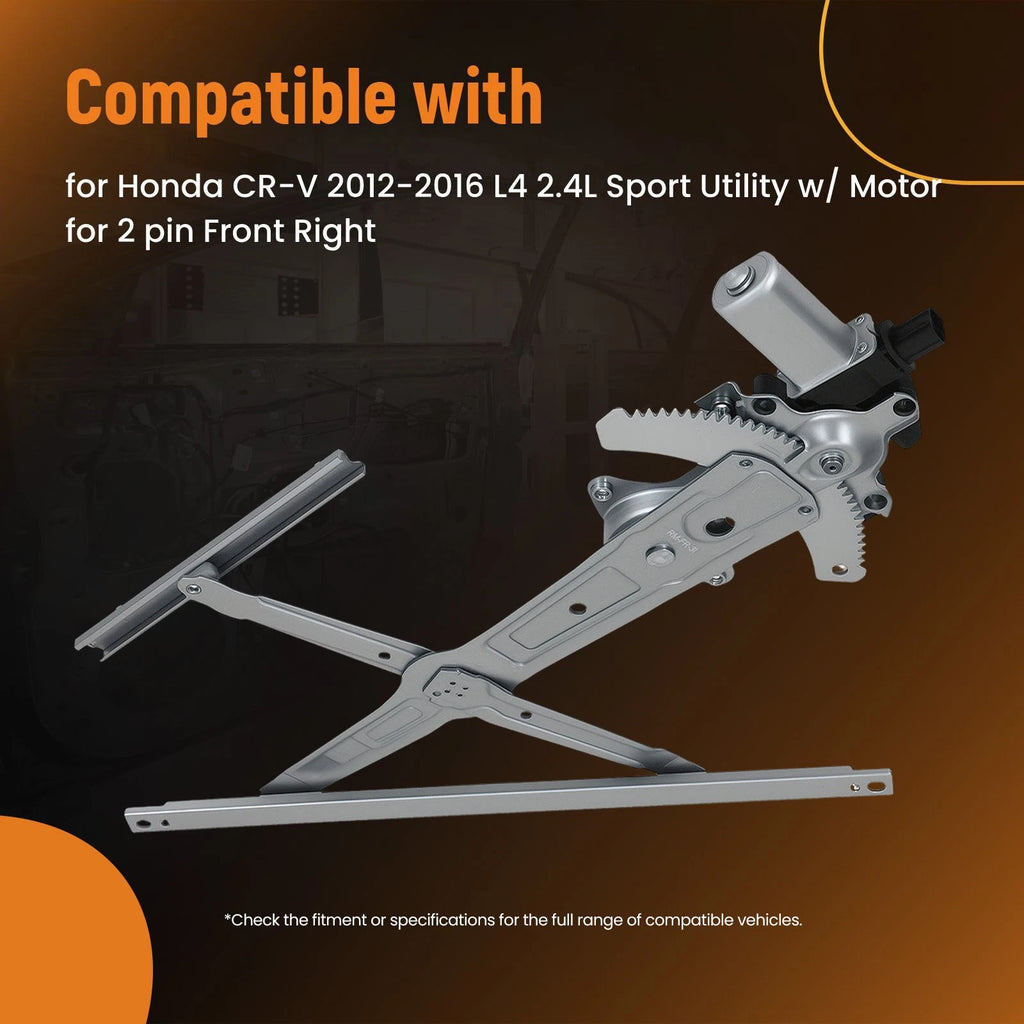 Power Window Regulator & Motor for Honda CR-V (2012-2016) Front Right
