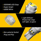 LED Bulbs T10 194 168 for Cars (6000K)