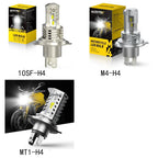 2X H4 9003 HB2 LED Bulbs for Motorcycle Headlight (Hi/Lo Beam)
