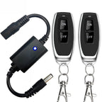 Remote Control Switch for LED Light Strips and Lamps (DC 37V to 12V)