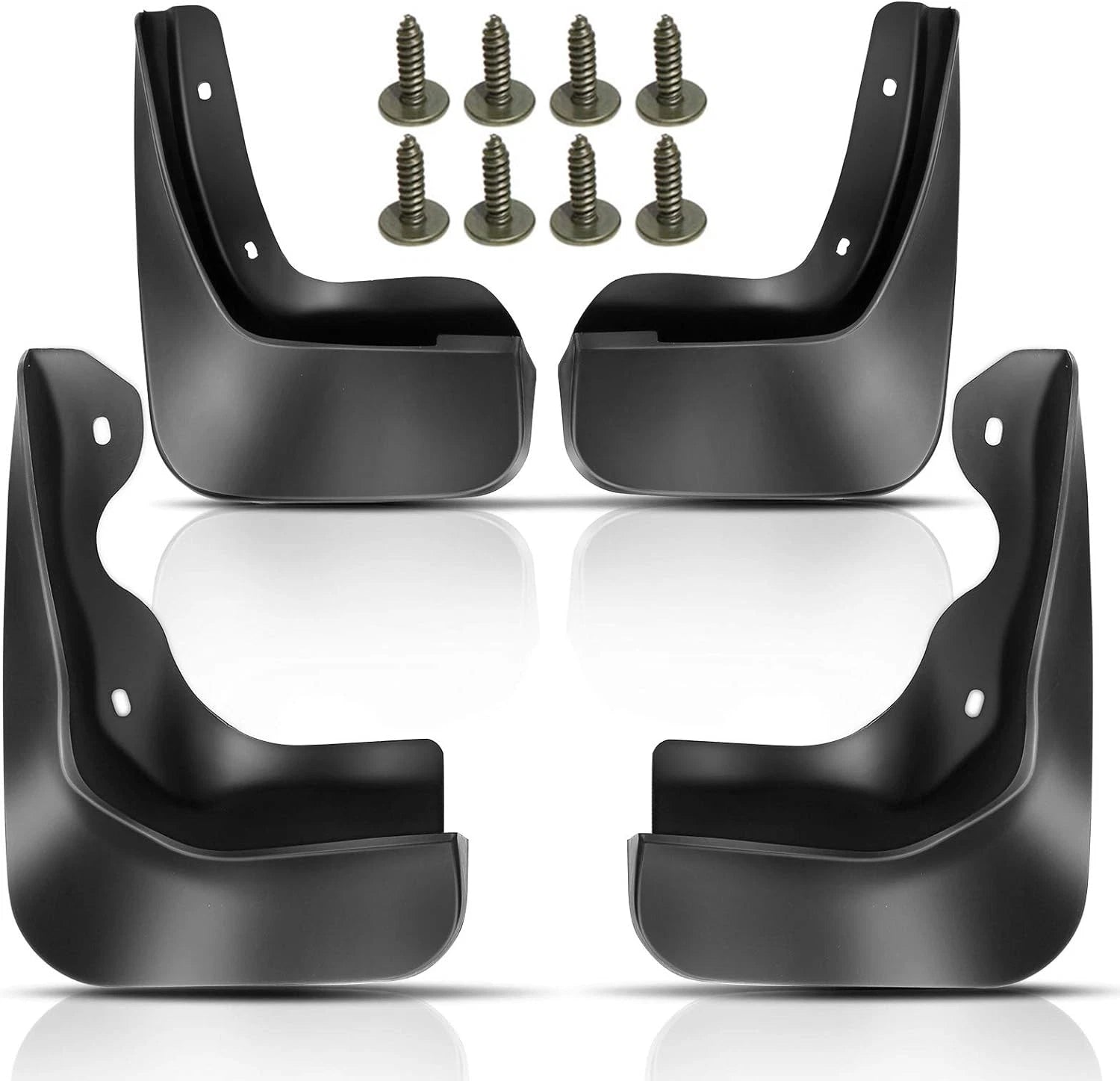 Set of 4 Splash Guards Mud Flaps for VW Jetta (2013–2014)