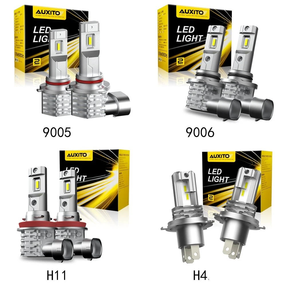 H11 9006 9005 H4 LED Headlight Bulbs for
