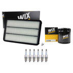 Wix Engine Air Oil Filters & NGK Spark Plugs Kit for Camry ES300 (1992–1996)
