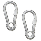 2X Snap Hook with Thimble Eye & Barrel Lock for Various Applications (3-1/8")