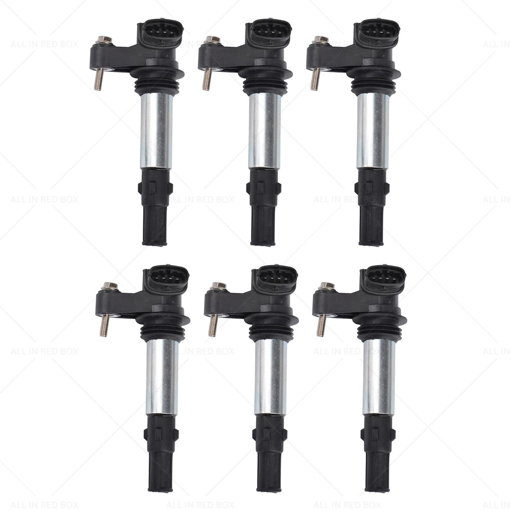 6X Coil Pack Plugs Gasket for Holden Calais Commodore Rodeo Statesman