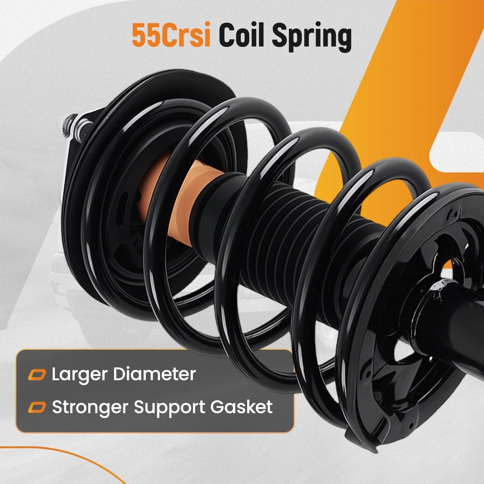 Set of 4 Front Struts w/ Spring Mount & Rear Shocks for Nissan Quest (2004–2009)