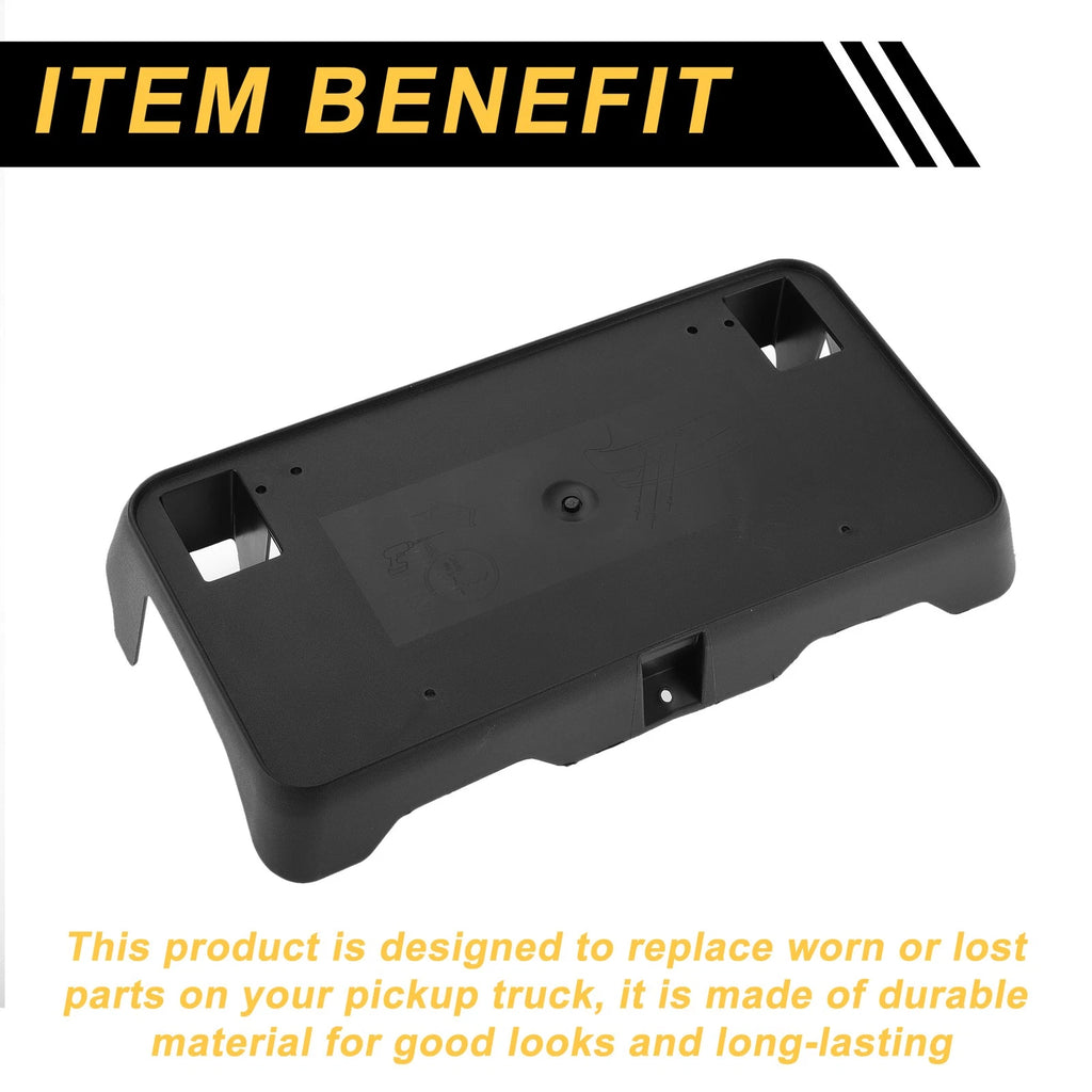 License Plate Bracket Holder for Chevrolet Silverado 1500 (2016–2018) Set of 1