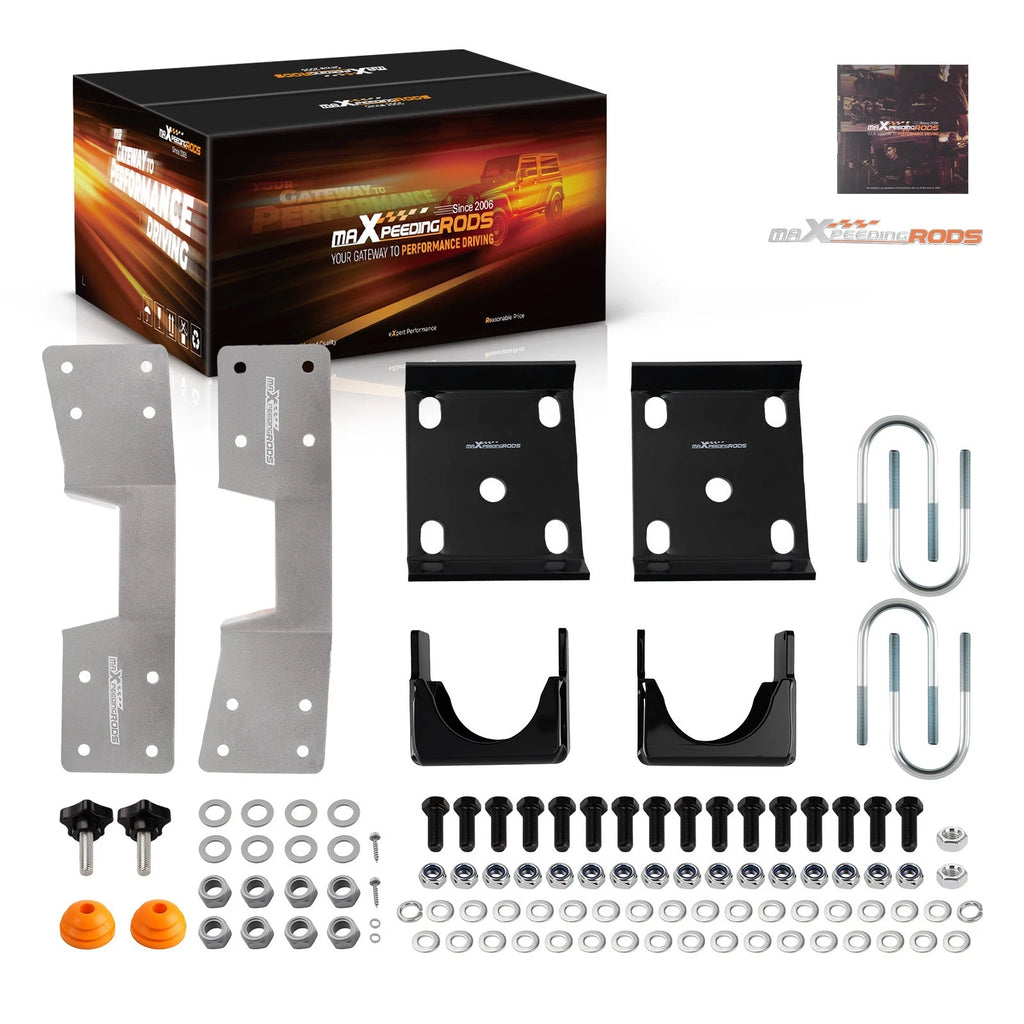 6" Lowering Drop Flip C-Notch Kit for Chevy Silverado GMC Sierra C1500 (1999–2006)