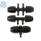 Drip Irrigation System Kit for Adjustable 5/16" & 1/4" Tubing (130 Feet)