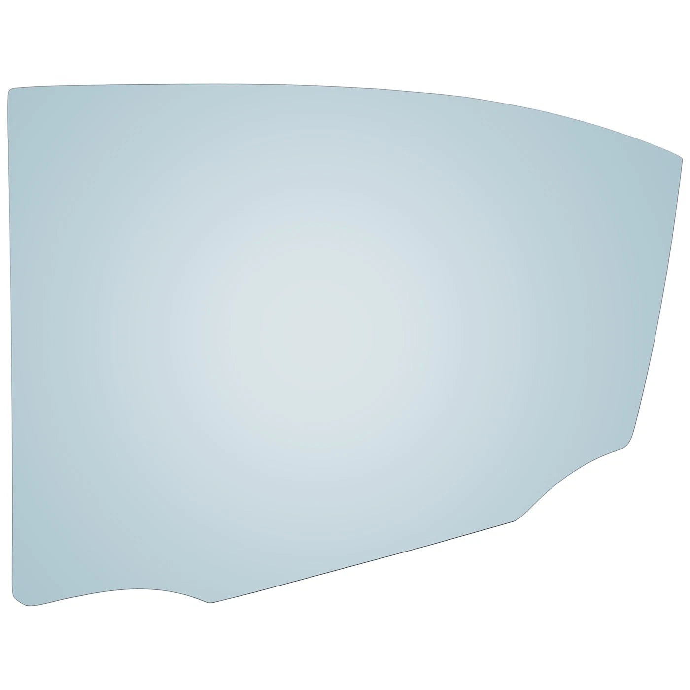 Set of 2 Door Glasses for Sedan Rear Left Right
